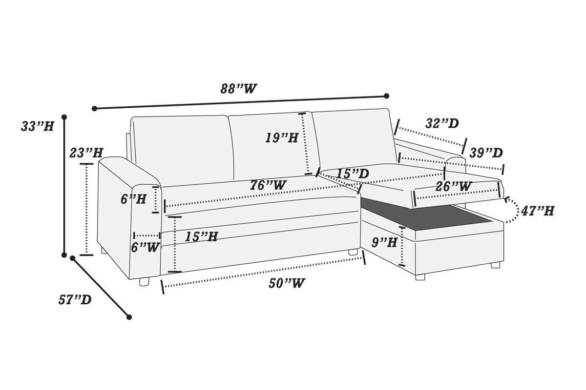 Convertible Sectional