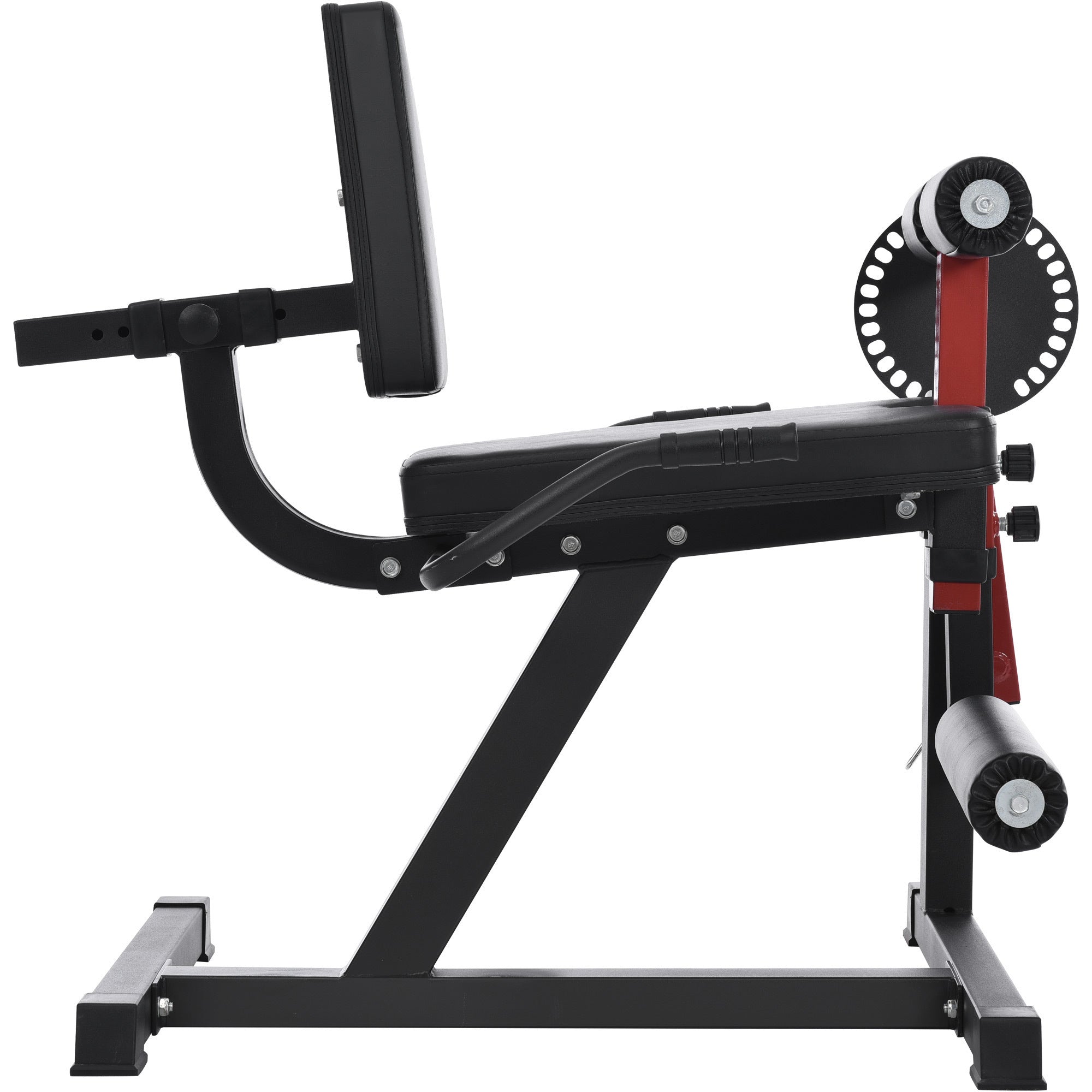Leg Extension and Curl Machine - Leg Exercise Machine with Adjustable Seat Backrest and Rotary Leg Extension