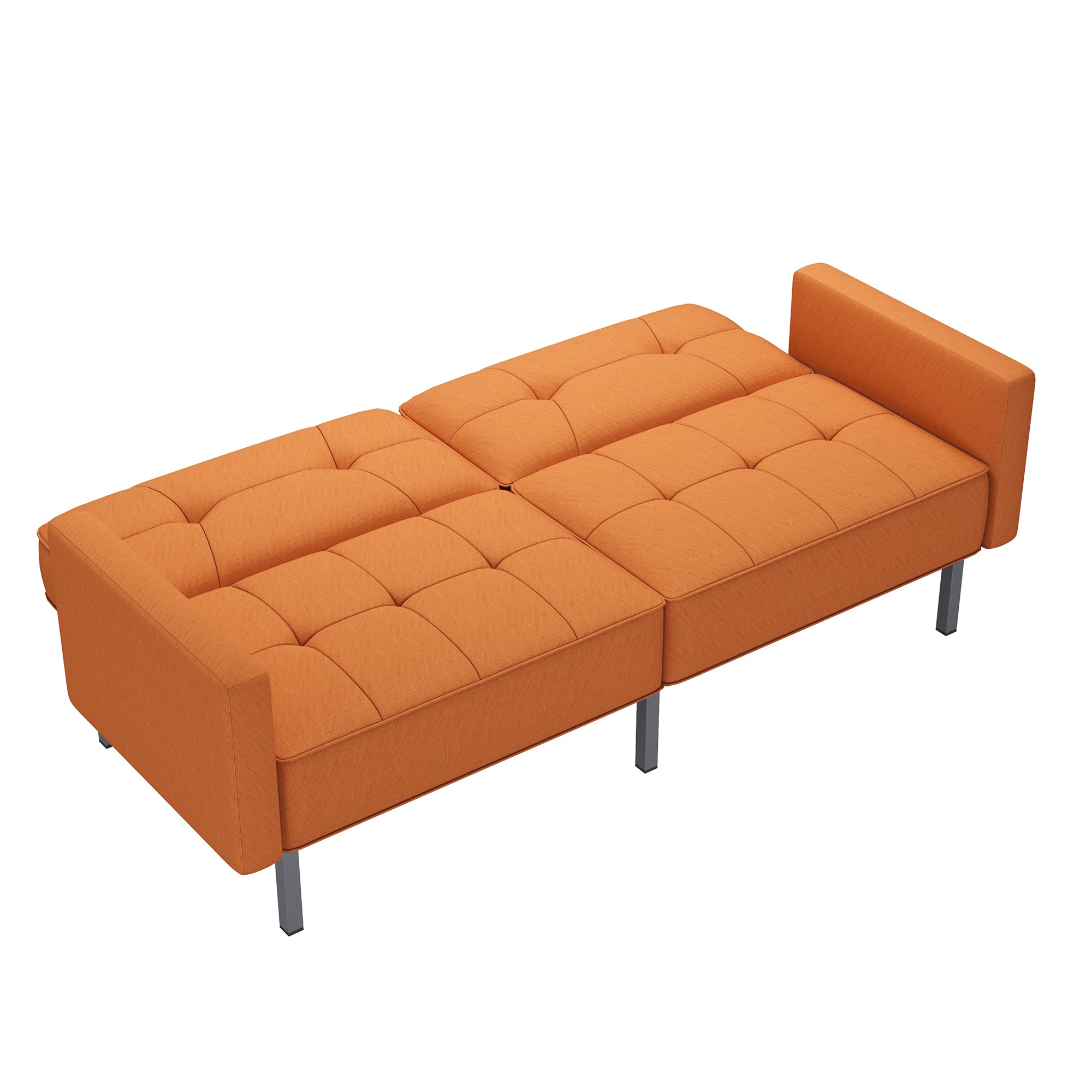 Modern Convertible Folding Futon Sofa Bed
