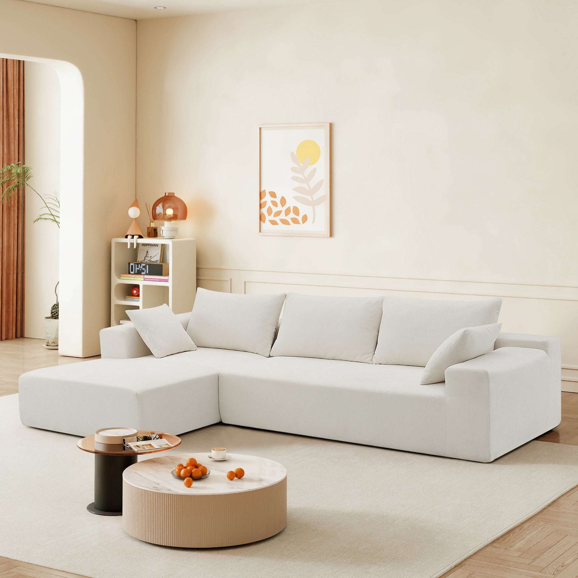 Sectional Living Room Sofa Set