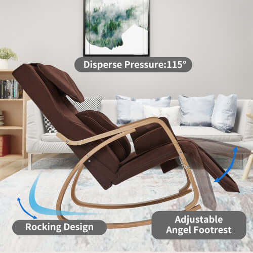 Full massage function-Air pressure-Comfortable Relax Rocking Chair