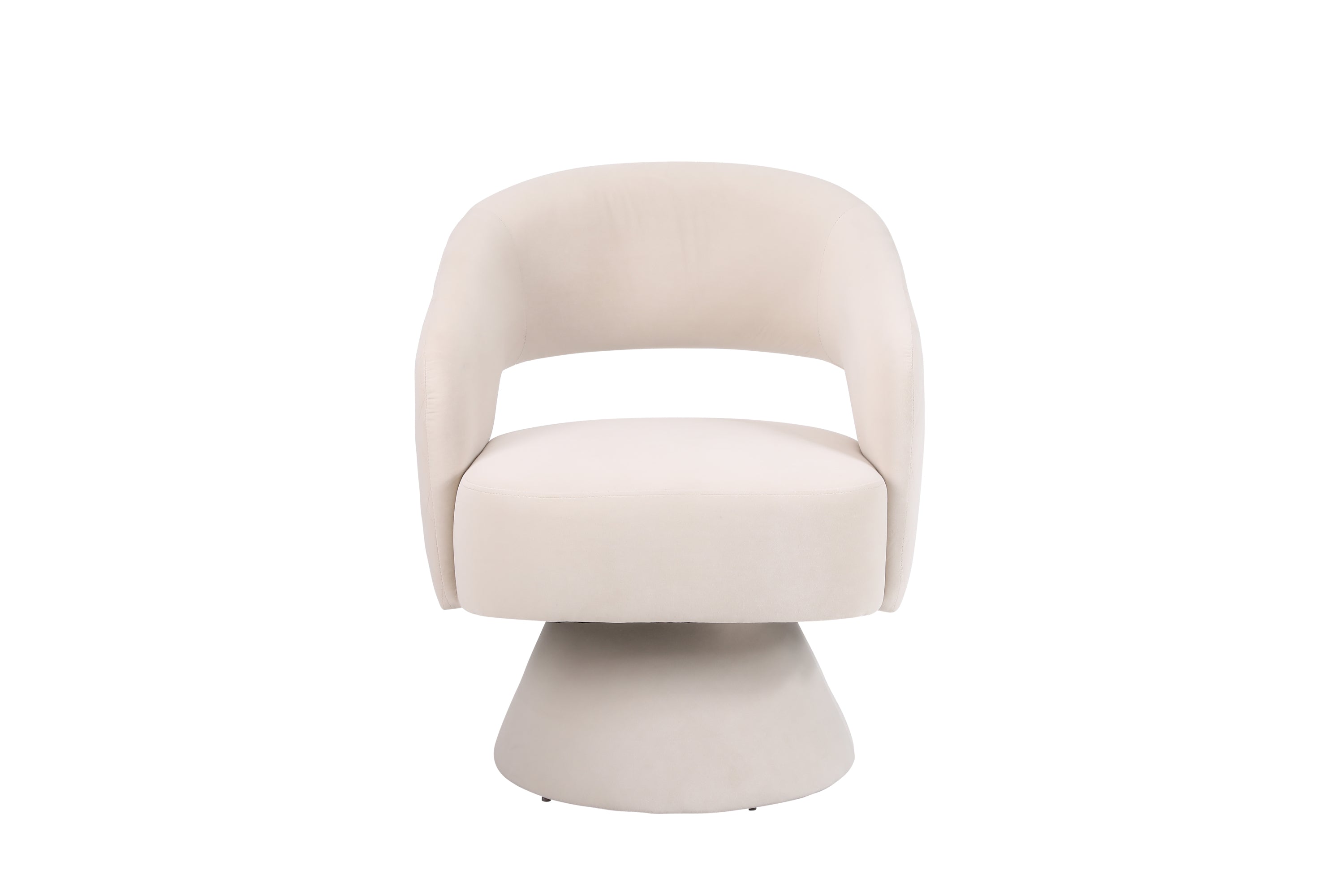 Swivel Accent Chair Armchair, Round Barrel Chair