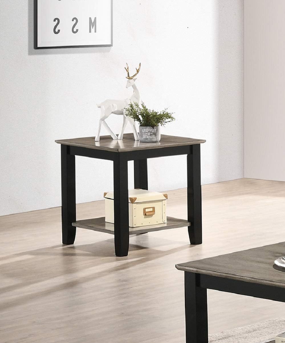 Simple Modern Look Wooden End Table Living Room Sofa Side Table