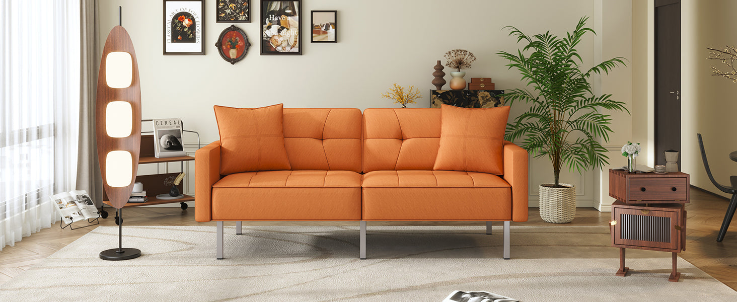 Modern Convertible Folding Futon Sofa Bed