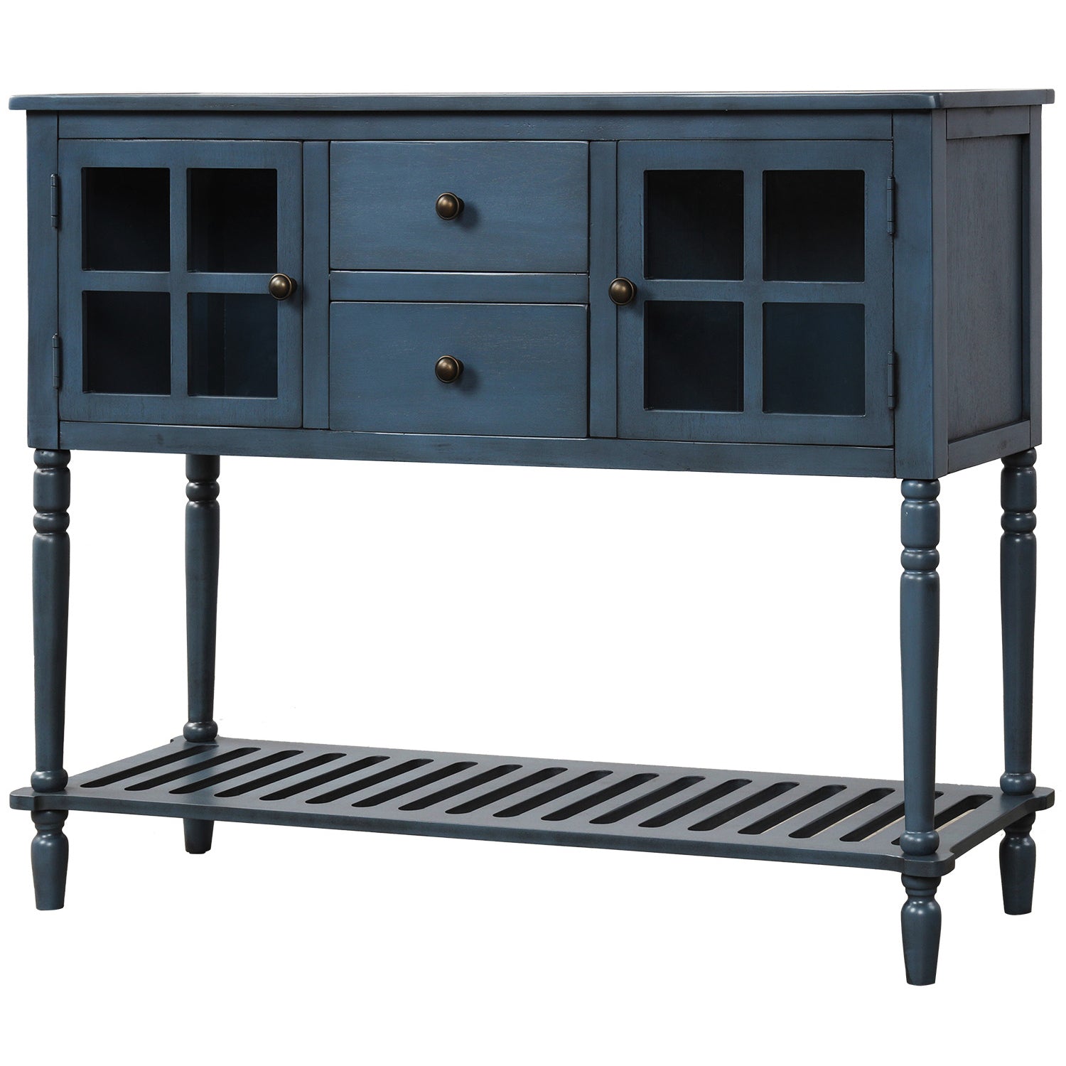 Sideboard Console Table with Bottom Shelf